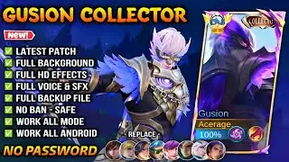 Gusion Collector Night Owl Skin Script No Password | Full Effects & Full Voice | Latest Patch