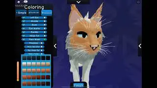 Making A LionClan Warrior In Warrior Cats Ultimate Edition
