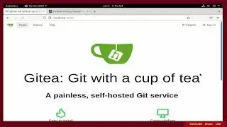 Debian 11 - installing Gitea with PostgreSQL Apache HTTP Server