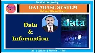 001Difference Between Data and Information along with Comparison table |What is data and information