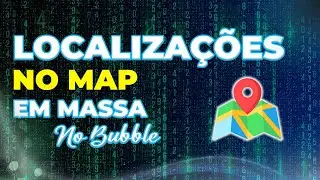 Como exibir vários pontos de endereço no mapa com longitude e latitude no bubble