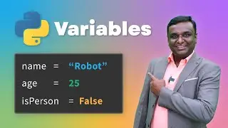 Variables in Python Ep 01 - Python for Fresher | Python Hub