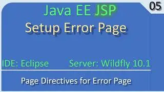 Setting-up Error Page via Page Directive Attribute | JavaEE JSP Tutorial #05