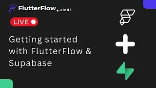Flutter Supabase Tutorial Without Code | FlutterFlow Supabase Tutorial Video Live  Part-1