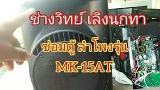Ps186ซ่อม ลำโพง NPE รุ่นMK15BAT/ โมบายสปิกเกอร์