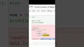 Count the number of digits in Python #python #youtubeshorts #codingstreets