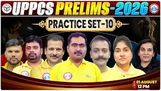 UPPCS Prelims 2026 | UP PCS Pre Practice Set 10 | UPPSC Full Practice | UPPCS By RWA Civil Team