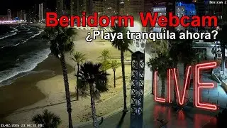 BENIDORM WEBCAM EN DIRECTO 🇪🇸 🔴 EN VIVO: Resort Playa a las 19:15 🏖️🌊 🇪🇸 C&Aacute;MARA 2