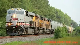 KCS 4859 At Speed Minutes Before Sunset | Haskell, AR
