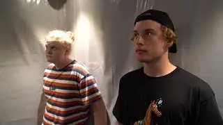When you say goodbye but walk the same way