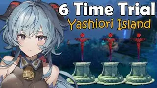6 Time Trial Yashiori Island Location - Lokasi Time Trial Yashiori Island Inazuma - Genshin Impact