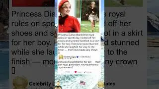 Princess Diana Runs Barefoot in Skirt at Son's School Sports Day Race&mdash;Breaking Rules for Love!