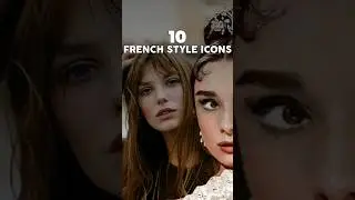 Top 10 French Style Icons who defined parisian fashion  #janebirkin #top10