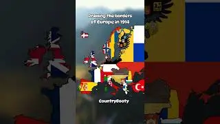 Drawing the borders of europe in ww1 #draw #europe #1914 #history