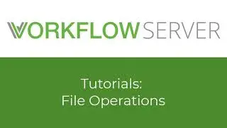 WorkflowServer: How to manage files and directories