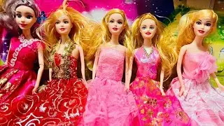 Satisfying unboxing Barbie cute dolls #fun #barbie #youtube #video #viral #unboxing