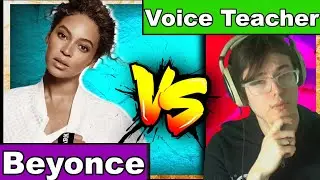 Beyonce 2008 aol sessions live - Voice teacher REACTION