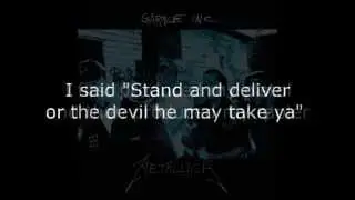 Metallica - Whiskey In The Jar Lyrics (HD)