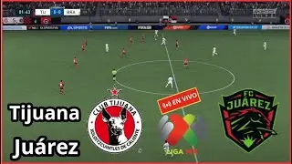 Xolos de Tijuana vs Ju&aacute;rez EN VIVO  Play In Liga MX partido de hoy Simulaci&oacute;n f&uacute;tbol Gameplay PC