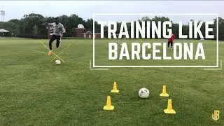 Barcelona Soccer Drills - What Neymar, Suarez, and Messi Do To Stay Fit!
