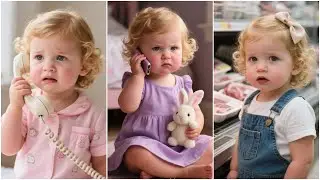 Learn English through daily life! A Little Girl Calls for Help Alone... #baby #GiggleEnglish