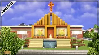 I built a ⛪ CHURCH in Minecraft | Building A City | Ep. 01|