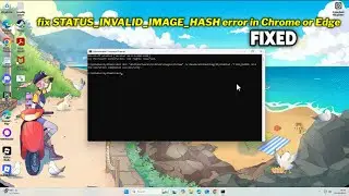 (FIXED) STATUS_INVALID_IMAGE_HASH error in Chrome or Edge