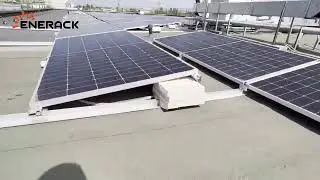 Enerack Ballasted-PRO & ULT System Case | High-Stability Solar Mounting Solutions