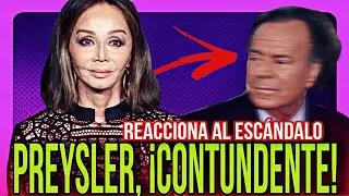 ¡CONTUNDENTE REACCIÓN de Isabel Preysler sobre el ESCÁNDALO de Julio Iglesias!