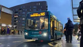 Arriva Kent & Surrey 145 查塔姆轉車站Chatham BBI↩️ 羅徹斯特/沃倫伍德Rochester/Warren Wood 🚌GN57 BNY/1638