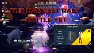HOW I SOLOED the 7 STAR CINDERACE RAID POKEMON SCARLET AND VIOLET