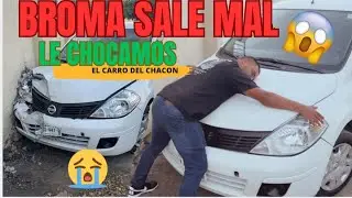 Por pedir carro prestado lo chocamos // así lo entregamos @MonkysTeam 