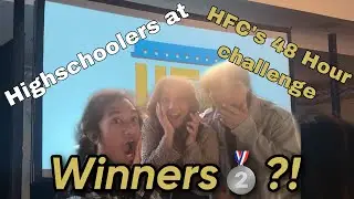 Highschoolers at HFC&rsquo;s 48 hour challenge screening *Second Place Winners🥈?!*