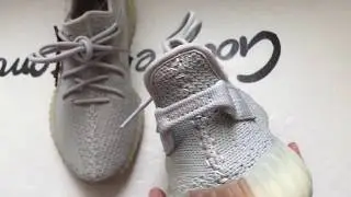 GOD YEEZY 350 V2 Sesame WITH REAL PREMEKNIT FROM HUAYIYI WHICH OFFER PRIMEKNIT TO ADIDAS DIRECTLY re
