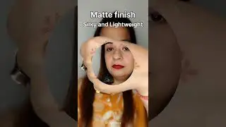 MyGlamm Tinted Perfection Face Primer  swatch #trending #shortsindia