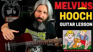The Melvins Hooch Guitar Lesson & TAB - Drop D Tuning