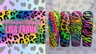 SheModern Saturday | Lisa Frank Inspired Nail Art | Lisa Frank Nail Art