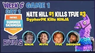 [WEEK 6] GAME 1 Fortnite Summer Skirmish x Twitch Rivals Highlights