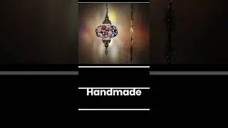 Turkish Mosaic Hanging Lamp: Bring Art and Light to Your Home! #homedecoration #discoverart