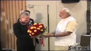 US finally breaks 2002 ice, Ambassador Nancy Powell meet Narendra Modi - Dinamalar Feb 13th News