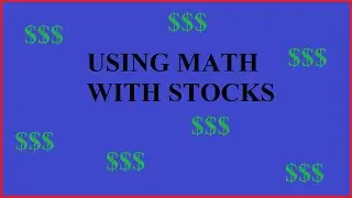 Using MATH To Determine If A Stock Goes UP #SHORTS