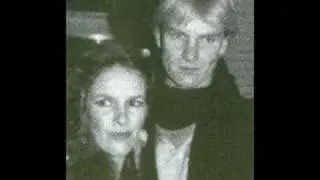Sting and Frances Tomelty