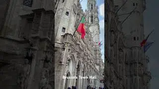 Brussels Town Hall &ndash; Gothic gem from the 15th century with a 96m tower in Grand Place.