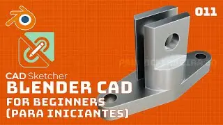 CAD no Blender com CAD Sketcher - Blender CAD para iniciantes 011