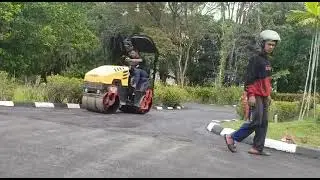 Baby Roller 2.5 T #Pemadatan Aspal