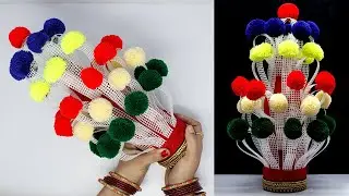 Make Easy Beer Bottle Guldasta | Bottle se Guldasta Banaye | बोतल से गुलदस्ता बनाएँ | #guldasta