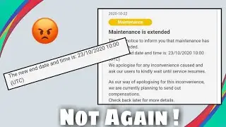 WHEN WE Can Open PES ? Maintanence Ending Time .........!