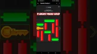 11 August Mini Game PUZZLE Solved | How To Solve 11 August Mini Game | (100% Solved) #minigame