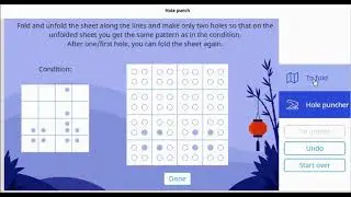 BRICSMATH Hole punch Solutions Class 07 || Main Round 2019