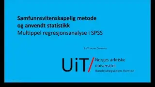 Multippel regresjonsanalyse